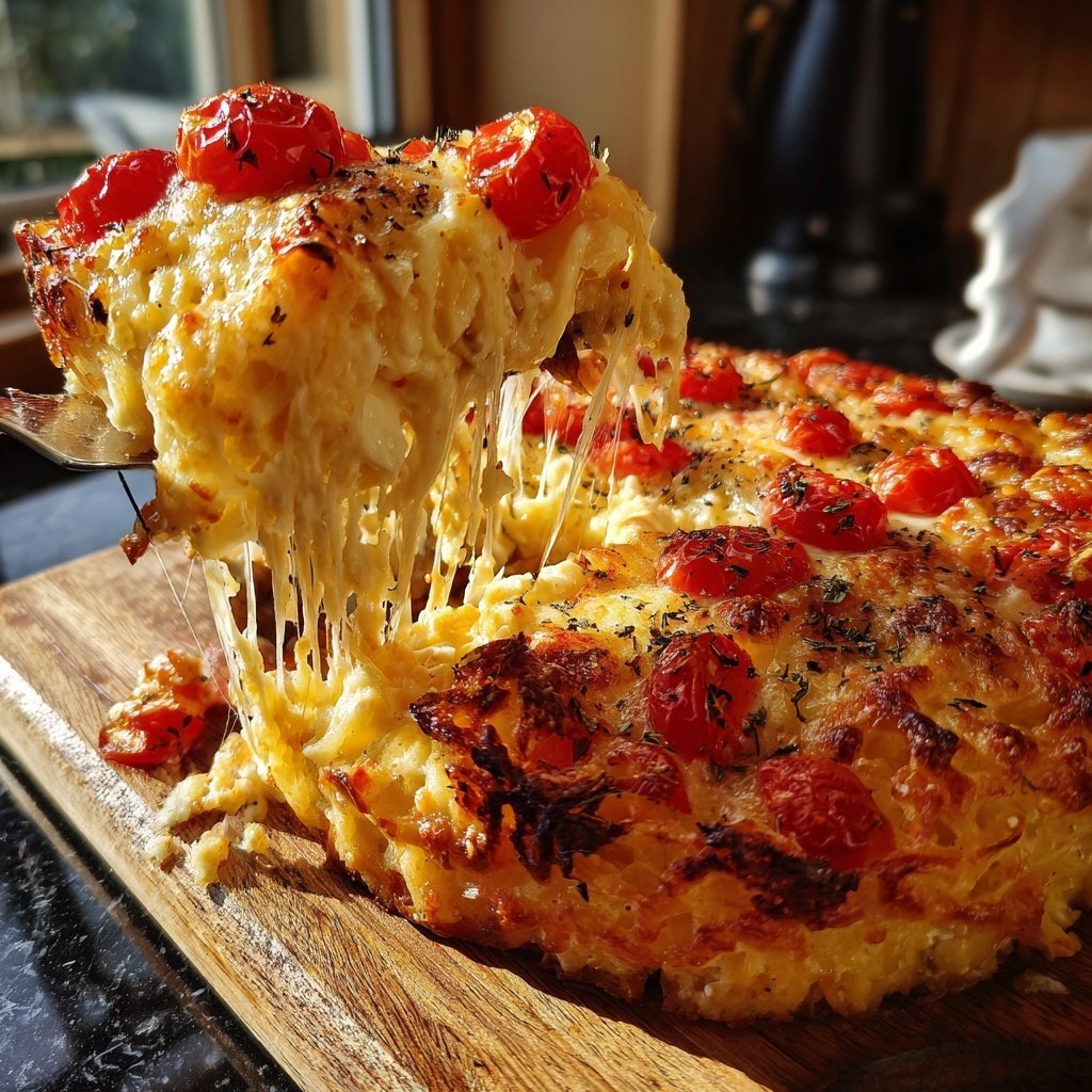 Nudelauflauf mit Tomaten und Feta