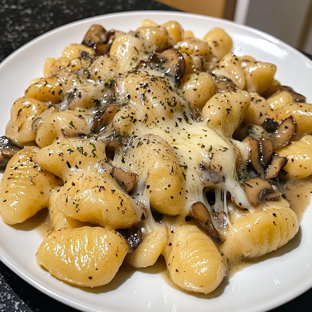 Gnocchi mit Pilzrahm