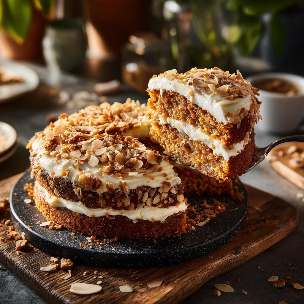 Karottenkuchen Mit Mandelmehl