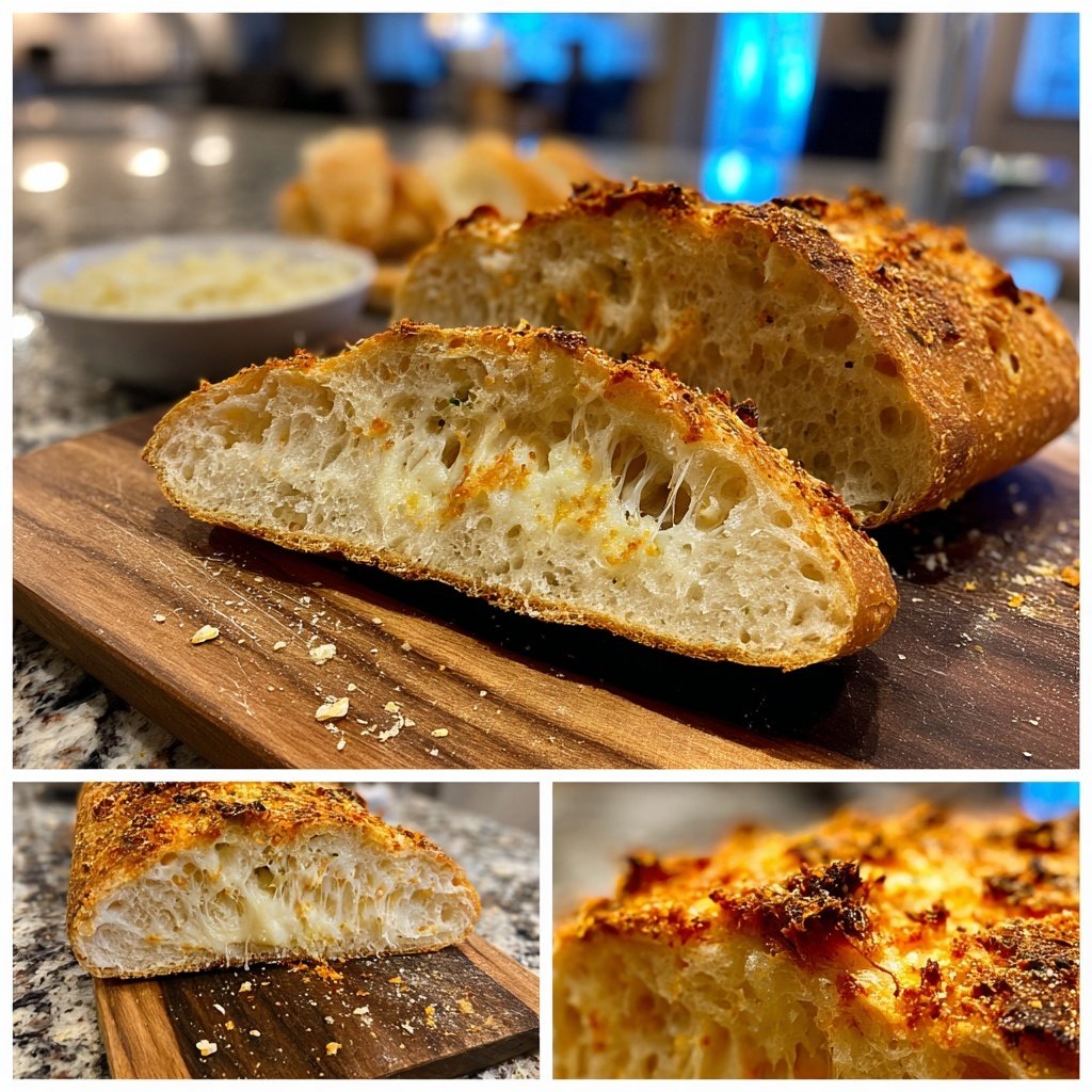 Zupfbrot Mit Knoblauch Und Mozzarella