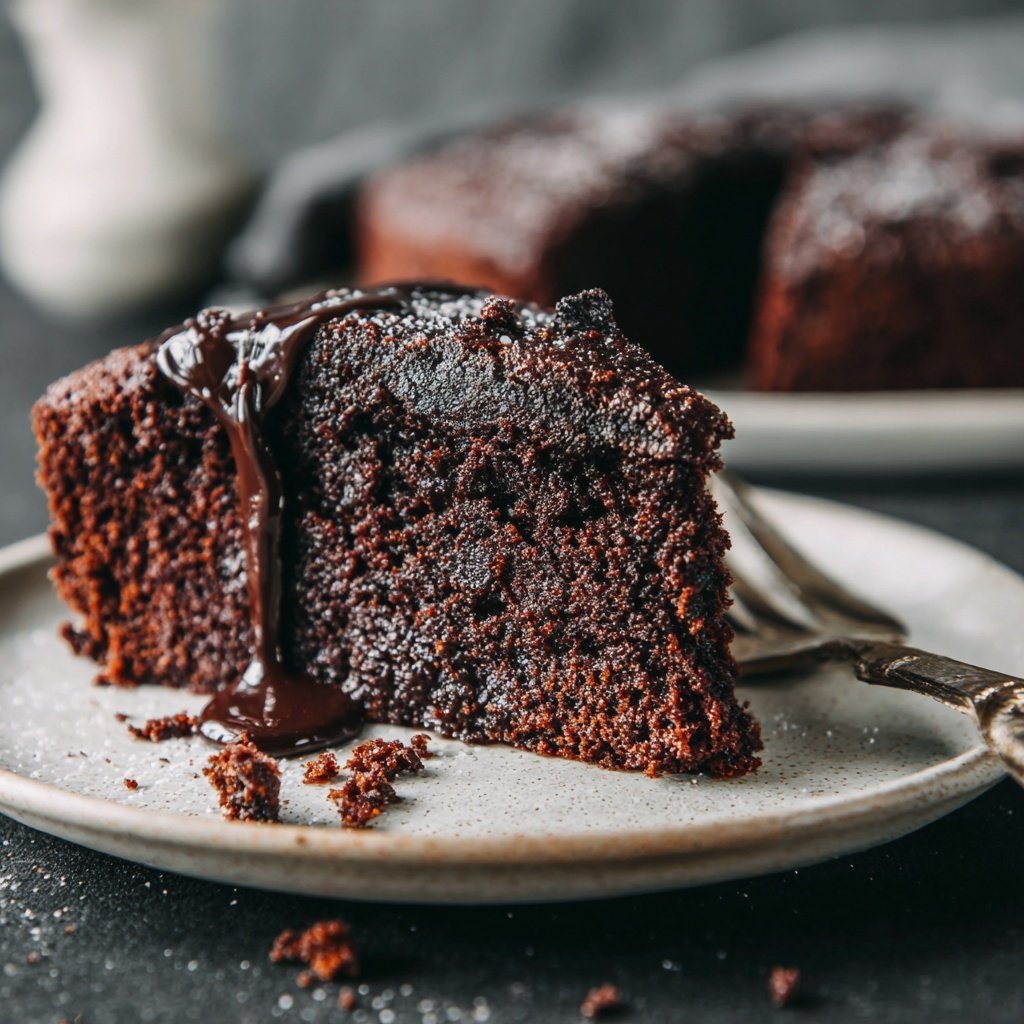 Gesunder Schokoladenkuchen ohne Zucker