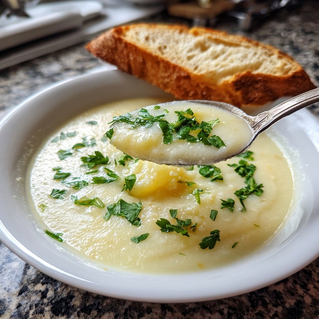 Blumenkohlsuppe mit Sellerie