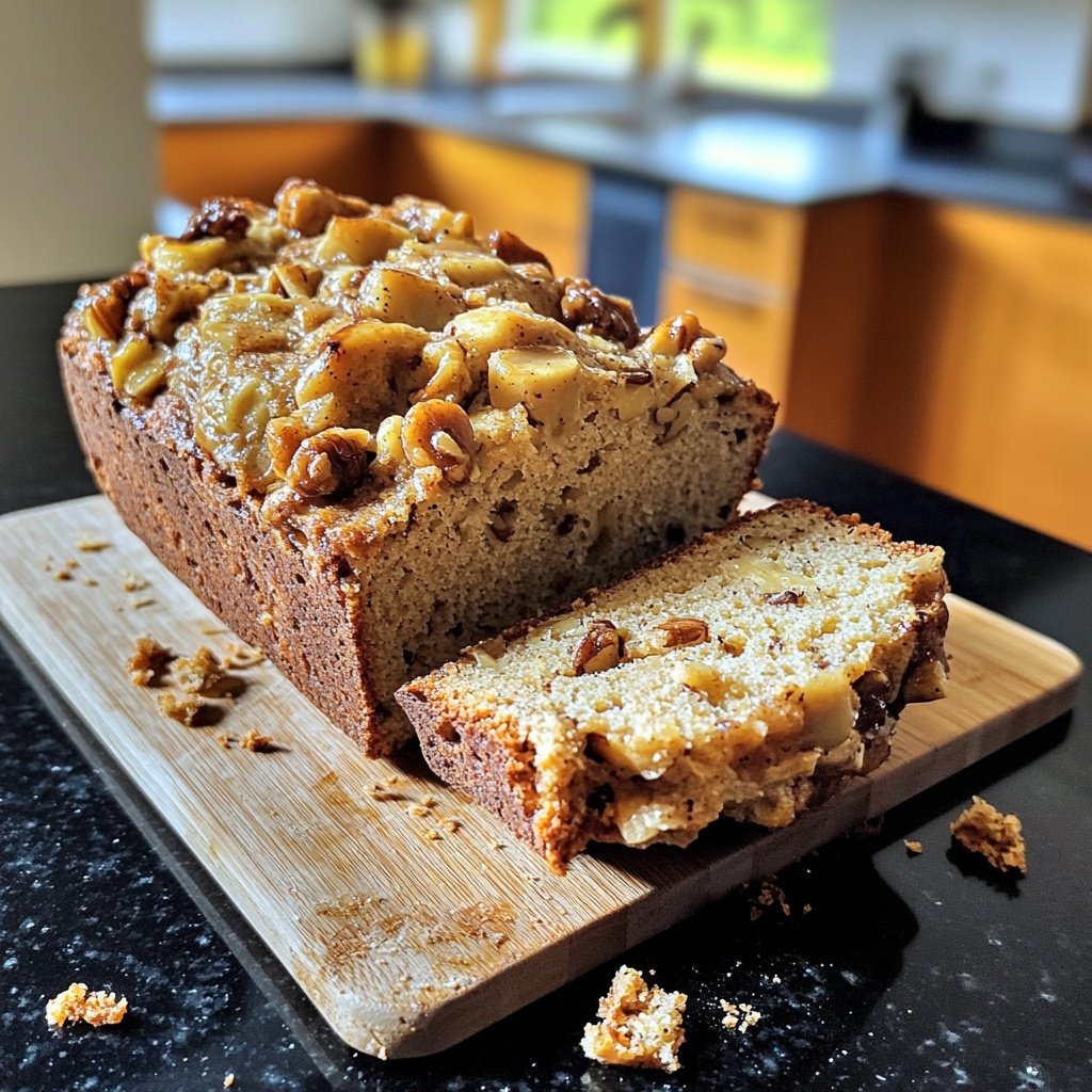 Bananenbrot aus reifen Bananen