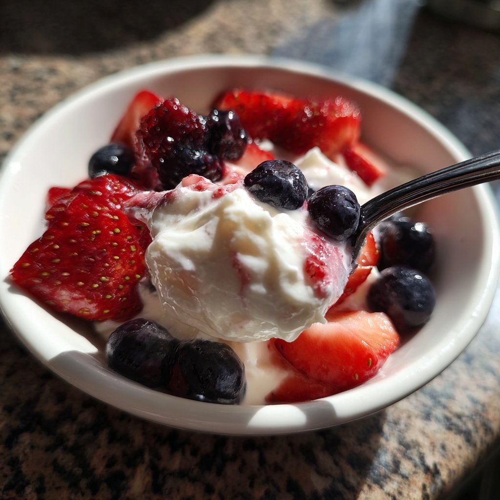 Frühstücksideen mit Beeren und Joghurt