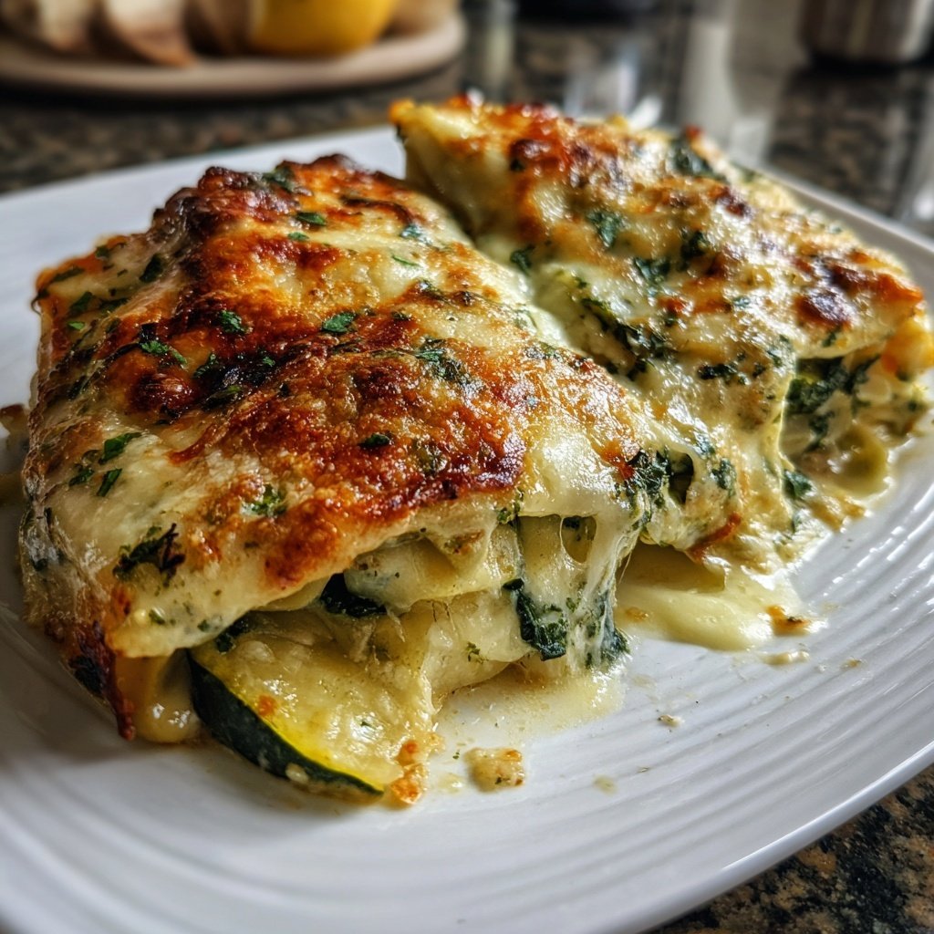Vegetarische Lasagne mit Gemüse