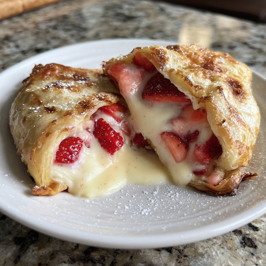 Erdbeer Pfannkuchen Füllung